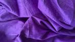 Echte Zijde  mooie kleur paars2,35 mtr 1,40 br, Hobby en Vrije tijd, Stoffen en Lappen, 120 cm of meer, Paars, Ophalen of Verzenden