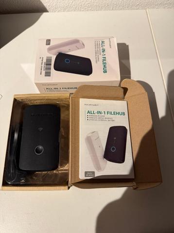 RAVPower RP-WD03 All in one filehub router powerbank  beschikbaar voor biedingen