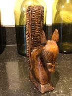 Antieke handgemaakte houten eekhoorn, Antiek en Kunst, Ophalen of Verzenden