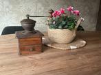 Vintage houten koffiemolen, Ophalen of Verzenden