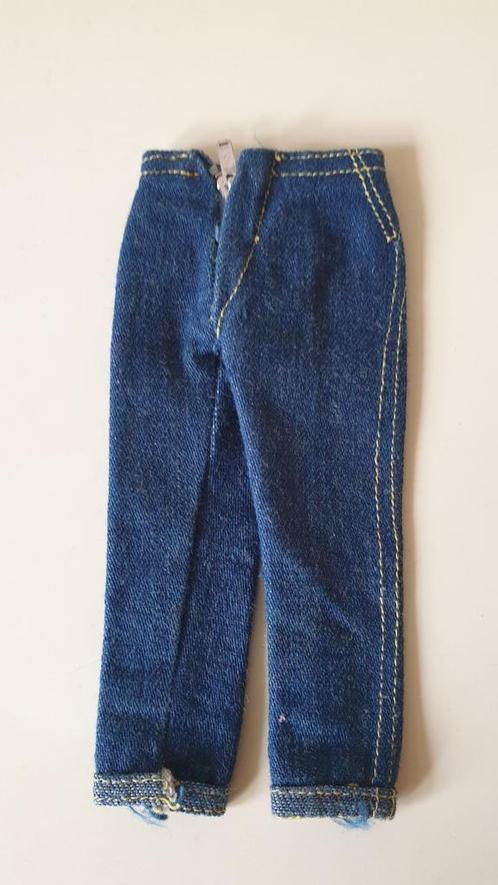 Vintage Barbie jeans, 1963, Verzamelen, Poppen, Kleertjes, Ophalen of Verzenden