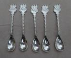 5 Verzilverde Theelepeltjes * 3 Suisses, Antiek en Kunst, Verzenden