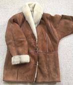 warme suède jas - winterjas - mantel wollen voering - lammy, Kleding | Dames, Jassen | Winter, Ophalen of Verzenden, Zo goed als nieuw
