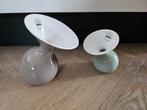 2x ASA vaas grijs en mintgroen nieuw, Ophalen of Verzenden, Nieuw, Overige kleuren, Minder dan 50 cm