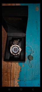 Gamages London Automatic Herenhorloge, Ophalen of Verzenden, Zo goed als nieuw, Leer, Overige merken