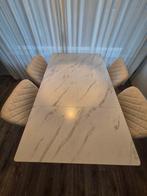 Eettafel, Ophalen, Metaal, Wit, Nieuw