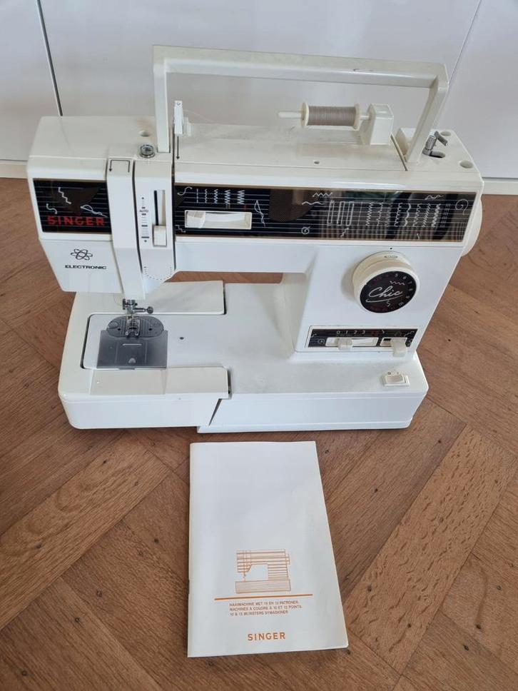 Singer Naaimachine - Chic Electronic, Hobby en Vrije tijd, Naaimachines en Toebehoren, Gebruikt, Naaimachine, Singer, Ophalen