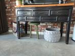 Sidetable, Huis en Inrichting, Tafels | Sidetables, Ophalen, 100 tot 150 cm, Zo goed als nieuw, 25 tot 50 cm