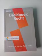 Basisboek Recht, Gelezen, Ophalen of Verzenden, O.A.P. van der Roest