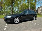 Saab 9-3 1.8 T Sport Estate 2007 Zwart, Auto's, Saab, Origineel Nederlands, Te koop, 5 stoelen, Benzine