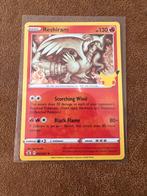 Reshiram - Celebrations - 002/025, Ophalen of Verzenden, Zo goed als nieuw, Losse kaart, Foil
