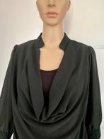 H154 Di Loren maat M=38 lange Blouse top zwart, Maat 38/40 (M), Di Loren, Zwart, Ophalen of Verzenden