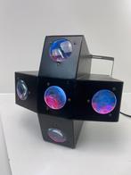 HQ POWER 5-Head LED MOONFLOWER + Dmx & Sound VDPL300CD TOP, Ophalen, Zo goed als nieuw, Licht, Kleur