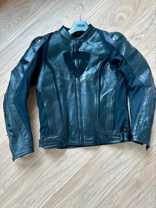 REV'IT Glide Vintage leren jas, maat 50, Motoren, Kleding | Motorkleding, Jas | leer, Heren, Tweedehands, Ophalen of Verzenden