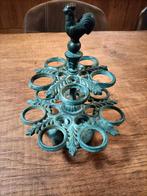 Zwaar gietijzeren eierrek of standaard. Vintage. Industrieel, Ophalen