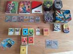 Pokemon kaarten en bewaarblikken, Ophalen of Verzenden, Zo goed als nieuw, Meerdere kaarten