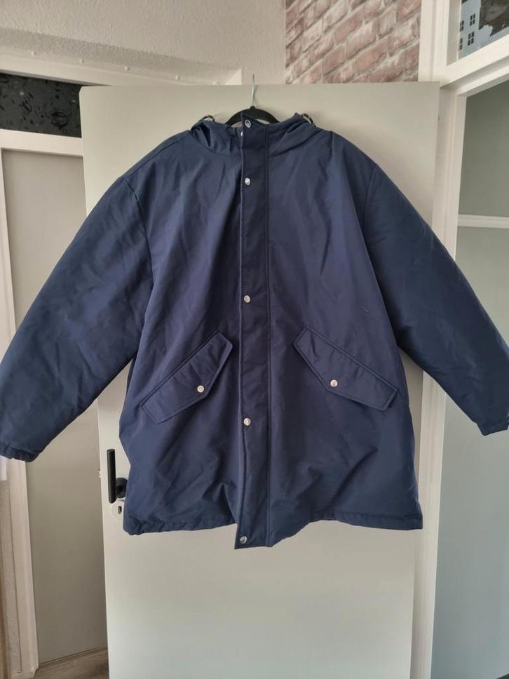 Heren winterjas Jack & Jones blauw, Kleding | Heren, Jassen | Winter, Nieuw, Overige maten, Blauw, Ophalen of Verzenden