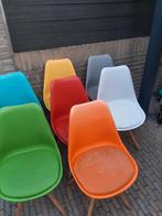 Gratis 6 stoelen. Gebruikerssporen, Huis en Inrichting, Stoelen, Ophalen, Gebruikt