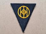 WWII US 83rd Infantry Division patch, Verzenden, Amerika, Embleem of Badge