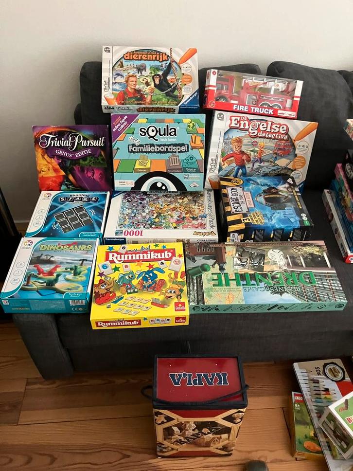 Leuke Spelletjes voor Feestdagen - Korting!, Hobby en Vrije tijd, Gezelschapsspellen | Bordspellen, Gebruikt, Een of twee spelers