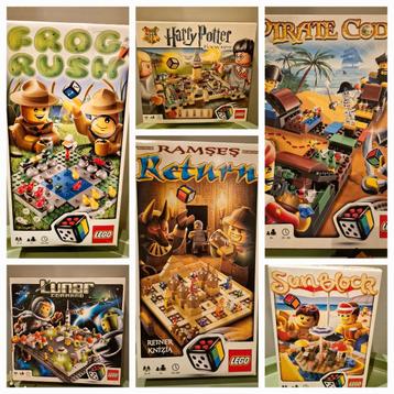 Lego Z.g.a.n 6 spellen compleet beschikbaar voor biedingen