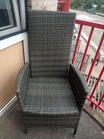Tuinstoel wicker verstelbaar, Ophalen, Zo goed als nieuw, Wicker, Verstelbaar