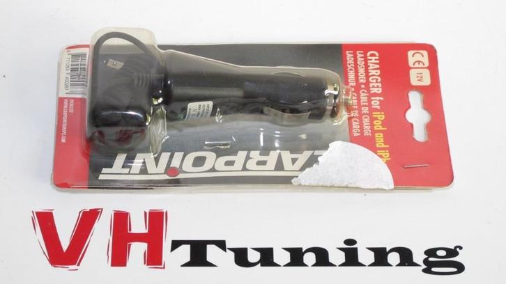 Carpoint 2030132 12V Ipod en Iphone auto oplader, Telecommunicatie, Autoladers, Nieuw, Ophalen of Verzenden