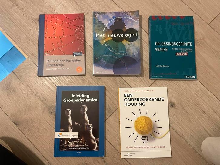 Studieboeken Social Work HBO, Boeken, Informatica en Computer, Zo goed als nieuw, Vakgebied of Industrie, Ophalen of Verzenden