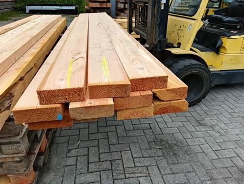 restpartij douglas balken., Tuin en Terras, Palen, Balken en Planken, Balken, 250 cm of meer, Ophalen