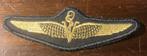 Verpleegkundige stoffen wing KLU, Ophalen of Verzenden, Luchtmacht, Nederland, Embleem of Badge
