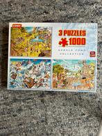 Puzzels (3x) - 1000 stukjes, Hobby en Vrije tijd, Denksport en Puzzels, Ophalen of Verzenden, 500 t/m 1500 stukjes, Zo goed als nieuw