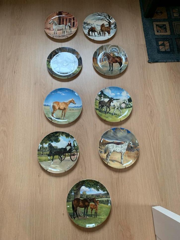 Paarden Borden Collectie, Antiek en Kunst, Antiek | Wandborden en Tegels, Ophalen