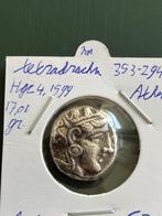 Athene zeldzame tetradrachme ZJ!, Ophalen of Verzenden, Overige landen, Losse munt, Zilver