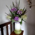 Lampetkan  met verse bloemen., Ophalen of Verzenden, Gebruikt