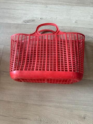 Vintage Kunststof Boodschappentas Jaren 80 beschikbaar voor biedingen
