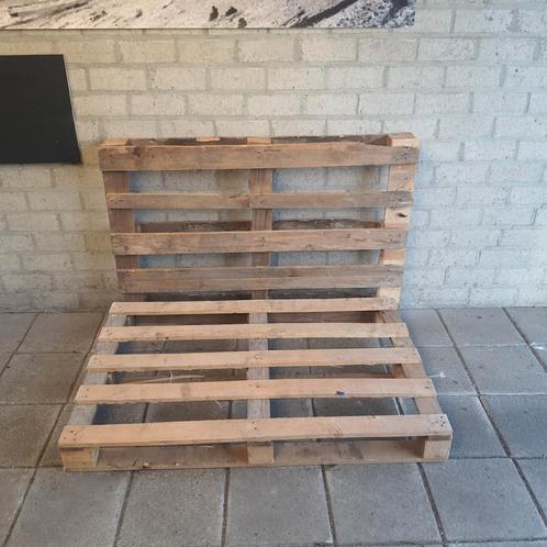 Tuinbank van pallets, Tuin en Terras, Tuinbanken, Zo goed als nieuw, Hout, Ophalen