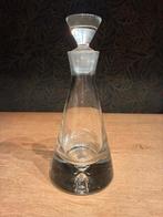 Glazen karaf met stop, Ophalen of Verzenden