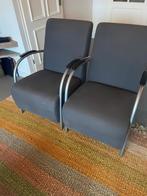 Leuke grijzen fauteuils, Huis en Inrichting, Fauteuils, Ophalen, 75 tot 100 cm, 50 tot 75 cm