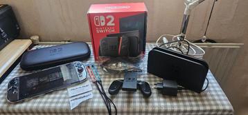 Nintendo Switch 2 + accessoires, doos, bon (incl. garantie) beschikbaar voor biedingen