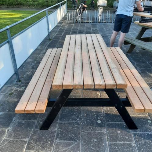 Picknicktafels zeer luxe en degelijk  douglas professionelel, Tuin en Terras, Picknicktafels, Nieuw, Rechthoekig, Ophalen