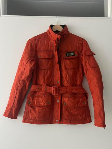 Barbour Damesjack Burned Orange - Maat 36 beschikbaar voor biedingen