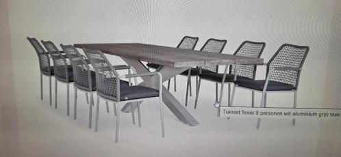 Life outdoor living 4x NIEUWE tuinstoelen vienna met kussens, Tuin en Terras, Tuinstoelen, Nieuw, Aluminium, Stapelbaar, Ophalen