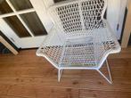 6 witte tuinstoelen ikea €30,- per stuk, Ophalen, Zo goed als nieuw, Kunststof