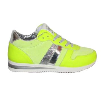 PINOCCHIO maat 24 lerensneaker geel zilver gratis verzenden beschikbaar voor biedingen