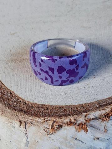 kunststof ring paars lila maat 15 (nr 13) beschikbaar voor biedingen
