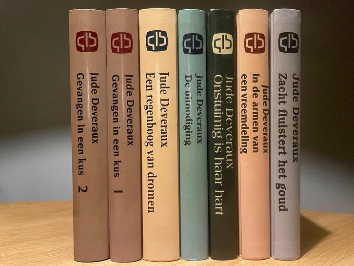 Jude Deveraux boeken, 7 stuks (Nederlands), Boeken, Historische romans, Gelezen, Ophalen of Verzenden