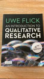 An Introduction to Qualitative Research - Uwe Flick 6th Ed, Ophalen of Verzenden, Zo goed als nieuw