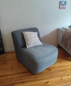 Grijs fauteuil, Huis en Inrichting, Fauteuils, Ophalen, Gebruikt, 75 tot 100 cm, 50 tot 75 cm