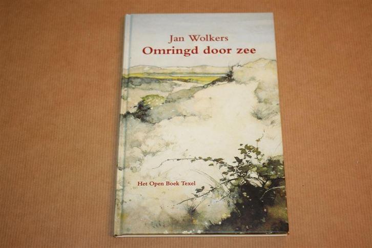 Omringd door zee - Jan Wolkers - Gesigneerd, Boeken, Literatuur, Zo goed als nieuw, Ophalen of Verzenden