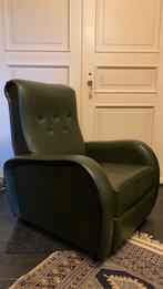 Vintage relaxzetel kunstleer, kan als hondenzetel dienen, Dieren en Toebehoren, Ophalen, Zo goed als nieuw